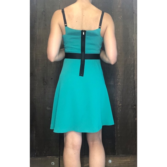 RACHEL by Rachel Roy Green A-Line Dress 2 - Picture 4 of 7